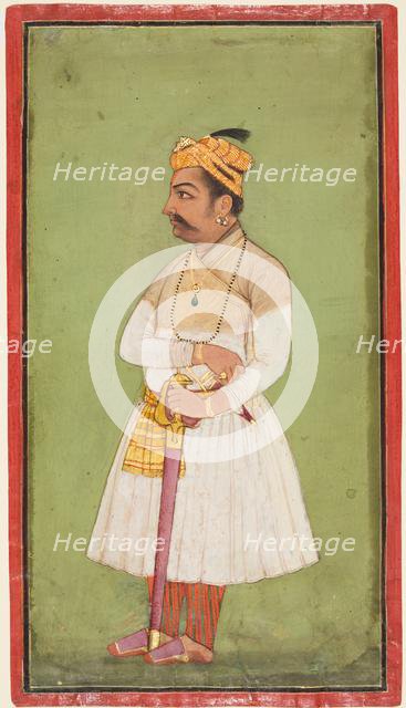 Raja Hari Sen of Mandi (r. 1604-1623-37), c. 1650. Creator: Unknown.