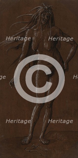 Witch. Artist: Manuel, Niklaus (ca. 1484-1530)