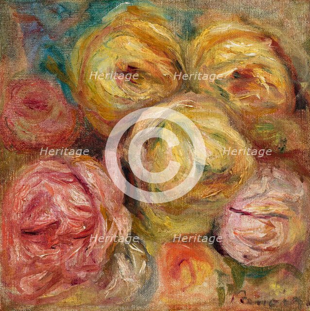Roses. Creator: Renoir, Pierre Auguste (1841-1919).