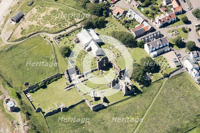 Lindisfarne Priory, Northumberland, 2018. Creator: Historic England.