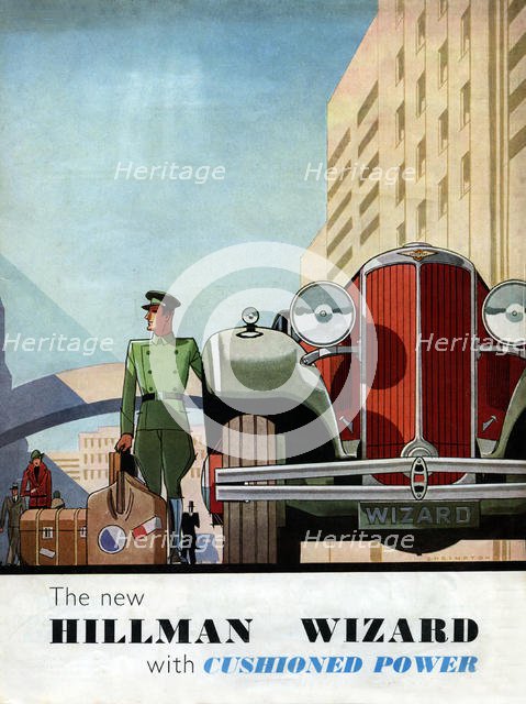 1932 Hillman Wizard. Creator: Unknown.