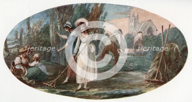 'Haymaking', (1912).Artist: William Hamilton