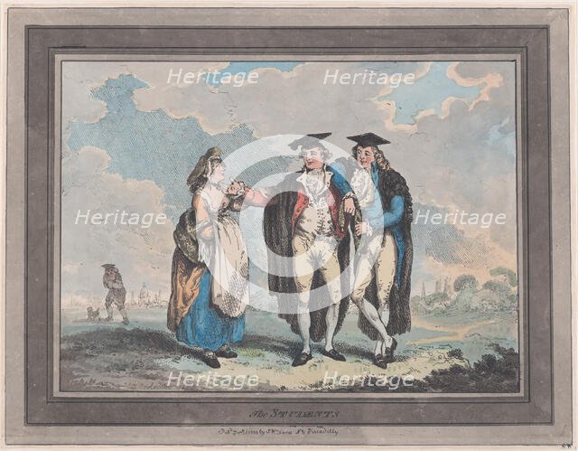 The Students, January 1, 1793., January 1, 1793. Creator: Thomas Rowlandson.