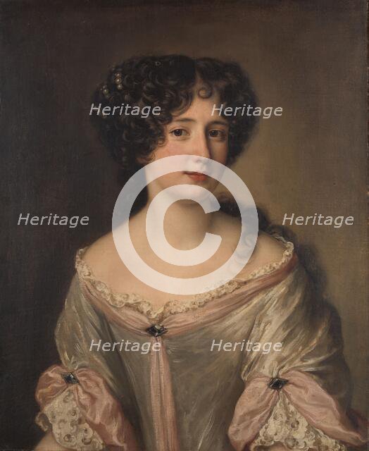 Portrait of La Duchessa Mancini Colonna (1646-1699), c.1670-c.1675. Creator: Jacob Ferdinand Voet.