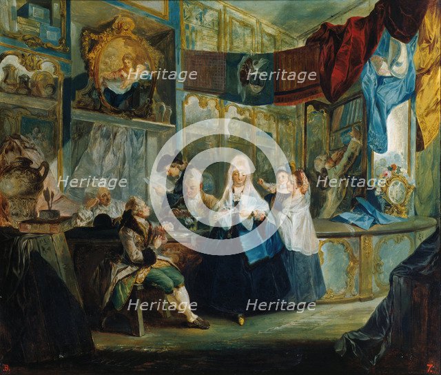 The Shop, 1772. Artist: Paret y Alcázar, Luis (1746-1799)