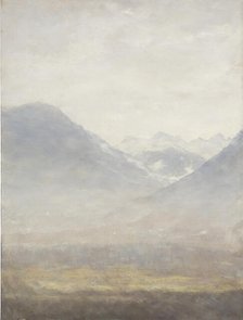 View of the Ulten Valley, c1889. Creator: Louis Eysen.