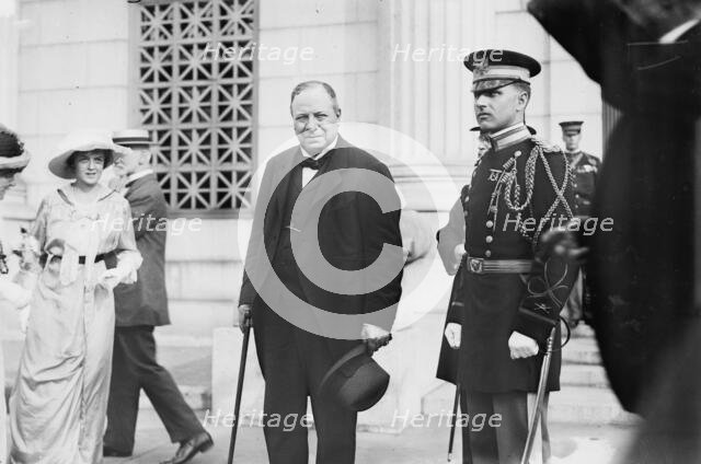Viscount Haldane - West Point, 1913. Creator: Bain News Service.