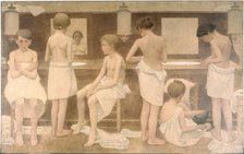 Les Petites Figurantes, between 1911 and 1913. Creator: Fernand Pelez.