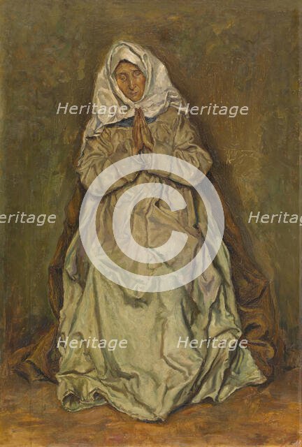 Statue of Mary. Creator: Romain Looymans.