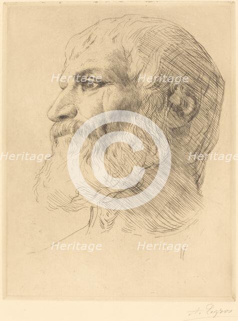 Head of Souliote (Tete de Souliote). Creator: Alphonse Legros.