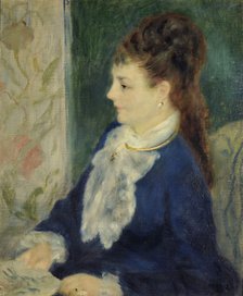 Portrait of madame X, 1875. Artist: Renoir, Pierre Auguste (1841-1919)