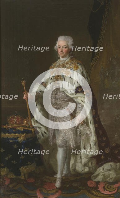 Gustav III, 1746-1792, King of Sweden, late 18th-early 19th century. Creator: Lorens Pasch the Younger.