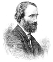 The late Alexander Munro, sculptor, 1871. Creator: Unknown.