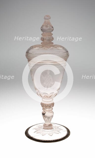 Goblet with Cover, Potsdam, c. 1700/20. Creator: Unknown.