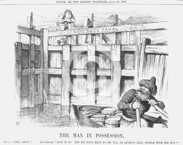'The Man in Possession', 1877. Artist: Joseph Swain