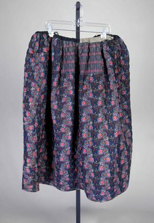 Skirt, French, 1840-60. Creator: Unknown.