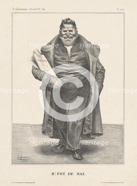 De Podenas, 19th century. Creator: Honore Daumier.