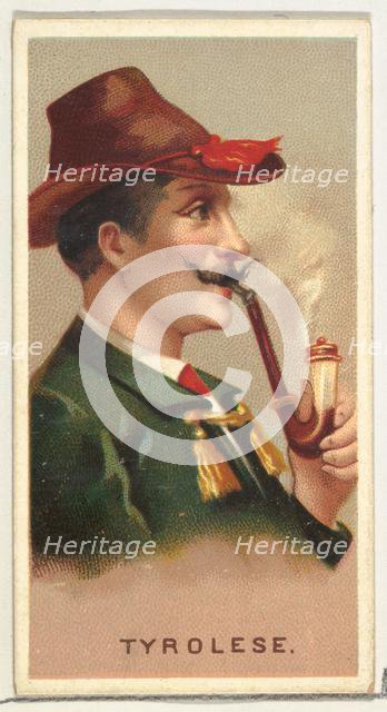 Tyrolese, from World's Smokers series (N33) for Allen & Ginter Cigarettes, 1888. Creator: Allen & Ginter.