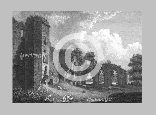 The College of Lincluden, Dumfries, Scotland, c1782.  Creators: William Byrne, Thomas Medland.