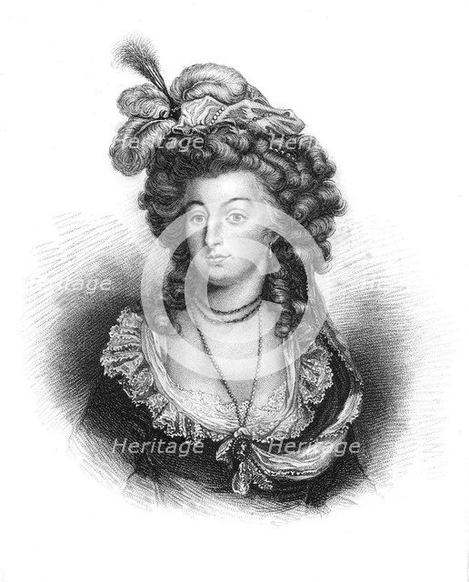 Marie Antoinette, Queen Consort of Louis XVI of France, (1843). Artist: Unknown