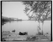 The Sagamore, Long Lake, Adirondack Mountains, c1902. Creator: William H. Jackson.