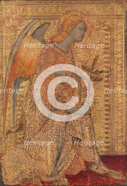 The Angel of the Annunciation, c. 1330. Creator: Simone Martini.