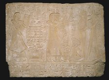 Stela (Commemorative Stone) Depicting the Funeral of Ramose, Egypt, New Kingdom, Dynasty 19... Creator: Unknown.