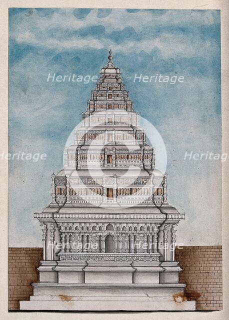 Tanjore: arsenal near the palace, (between 1800 and 1899?). Creator: Unknown.