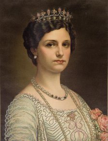 Empress Zita of Austria (1892-1989), Queen of Hungary, c. 1917. Creator: Anonymous.