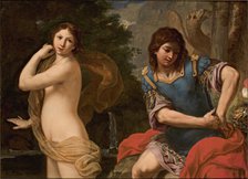 Angelicescapes from Ruggiero thanks to the ring, c1650. Creator: Sirani, Giovanni Andrea (1610-1670).