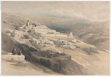 Convent of the Terra-Santa, Nazareth, 1839. Creator: David Roberts (British, 1796-1864).