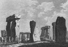 'Stonehenge, Wilts', 1776. Artist: Godfrey.