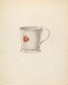 Mug, c. 1939. Creator: Roberta Spicer.