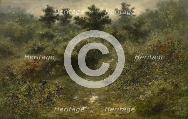 By the Brook, 1872. Creator: Xavier De Cock.