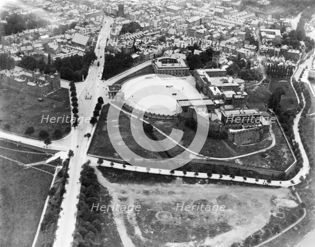 Chester Castle, Cheshire, 1920. Artist: Aerofilms.