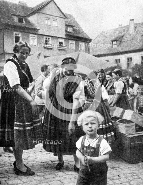 Traditional costume, South Germany, 1936. Artist: Unknown