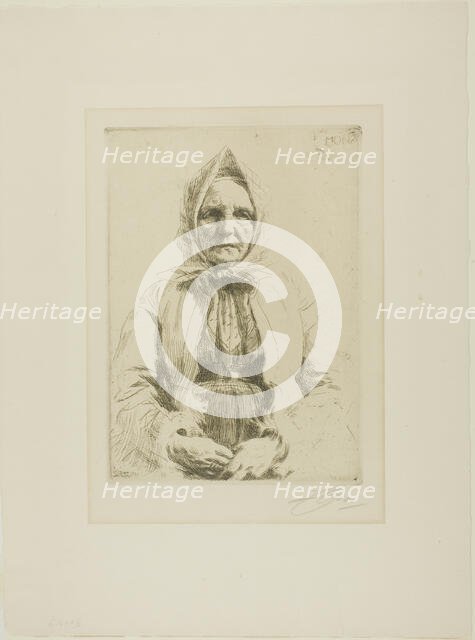 Mona, 1911. Creator: Anders Leonard Zorn.