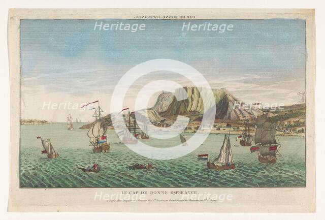 View of the Cape of Good Hope in South Africa, 1735-1805. Creator: Anon.