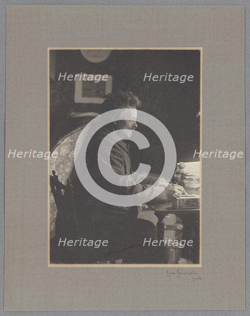 August Strindberg Artist: Jonn, Lina (1861-1896)