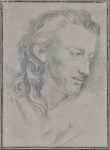 Portrait of Friedrich von Schiller (1759-1805), Late 18th cent. Creator: Anonymous.