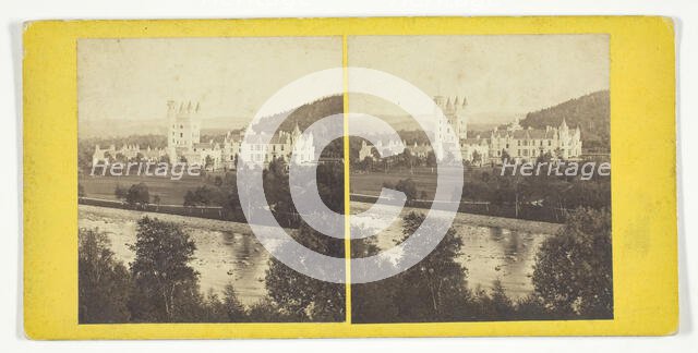 Balmoral Castle, mid-19th century. Creator: George Washington Wilson.