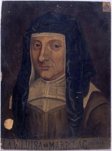Portrait of Louise Legras, born of Marillac (1591-1622), c1660. Creator: Unknown.