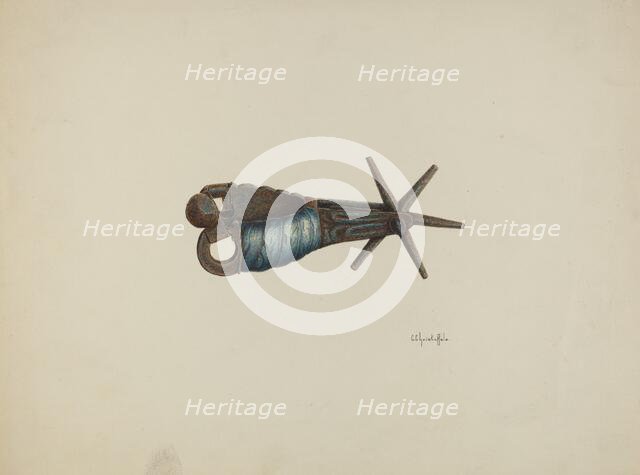 Spur, c. 1941. Creator: Cornelius Christoffels.