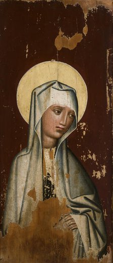 Our Lady of Sorrows from the Parish Church of St Ursula in Korzenna, between 1425-1475. Creator: Unknown.