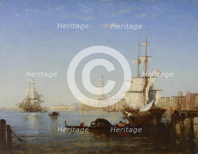 Venice, Morning, c1864. Creator: Felix Francois Georges Philibert Ziem.