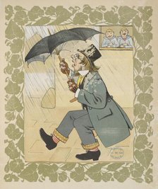 Practical joke, 1900.  Creator: Lothar Meggendorfer.