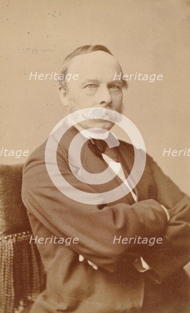 [Meyer George von Bremen], 1860s. Creator: Heinrich Graf.