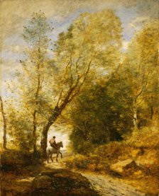 The Forest of Coubron, 1872. Creator: Jean-Baptiste-Camille Corot.