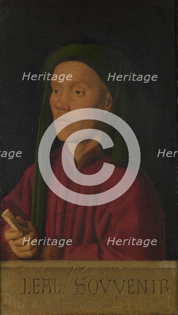 Léal Souvenir (Loyal Remembrance), 1432. Artist: Eyck, Jan van (1390-1441)