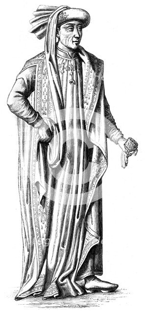Philip the Good (1396-1467), Duke of Burgundy, 15th century (1849). Artist: Unknown
